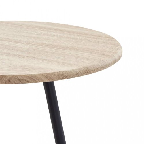 Barový stôl Ø 60cm Dekorhome - BAREVNÁ VARIANTA: Biela