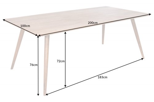 Jedálenský stôl NAUPLIOS Dekorhome - ROZMER: 160x90x75 cm