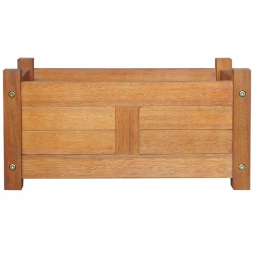 Zahradní truhlík akáciové dřevo Dekorhome - ROZMĚR: 200x50x25 cm