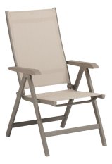 Polohovacie záhradné kreslo BASIC PLUS