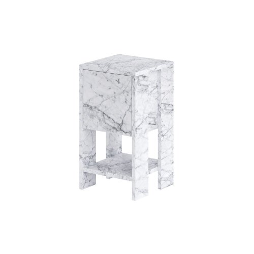 Nočný stolík Ema - Carrara Marble