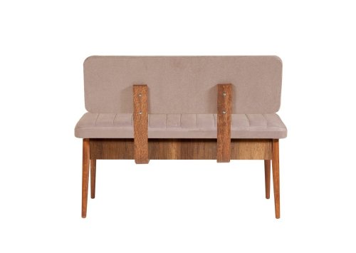 Jedálenský set s rozkladacím stolom a stoličkami (4 kusy) Vina 0900 - Walnut Stone
