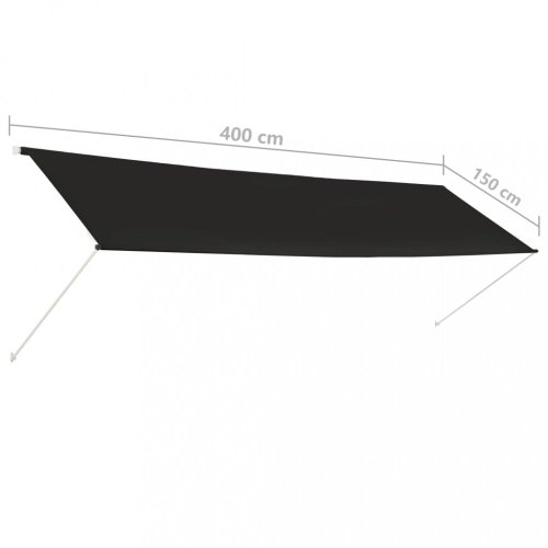 Zatahovací markýza 400x150 cm Dekorhome