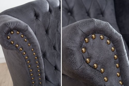 Chesterfield křeslo MIDAS Dekorhome