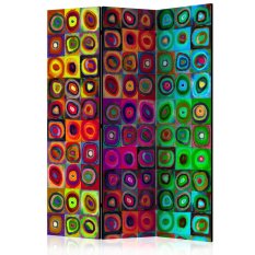 Paraván - Colorful Abstract Art  [Room Dividers]