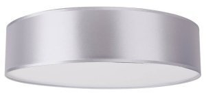 Okrúhla stropná lampa svetlosivá 3x40W E27 50cm Kioto