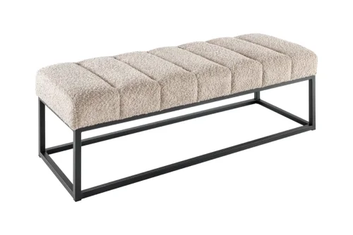 Lavice PELOPS bouclé Dekorhome
