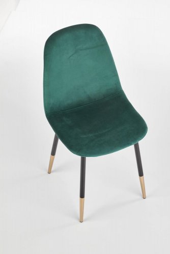 Jedálenská stolička K379 - BAREVNÁ VARIANTA: Tmavo zelená