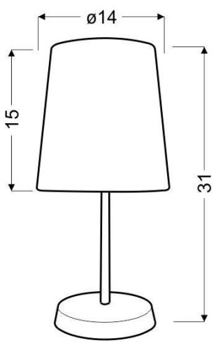Stolní lampa GALA