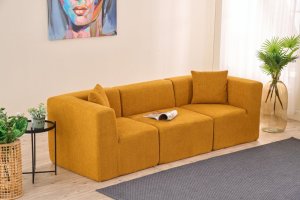 Trojmiestna pohovka Raks - Orange