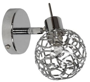 Nástenná lampa Puzzle 1X40W G9 chróm