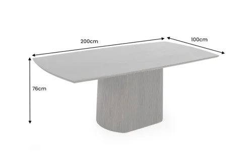 Jedálenský stôl NOIR Dekorhome