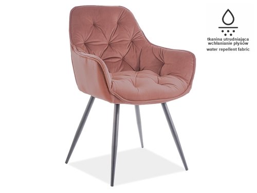 Jedálenské kreslo CHERRY VELVET MATT