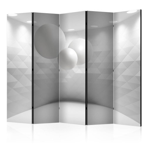 Paraván Geometric Room Dekorhome - ROZMER: 135x172 cm (3-dielny)