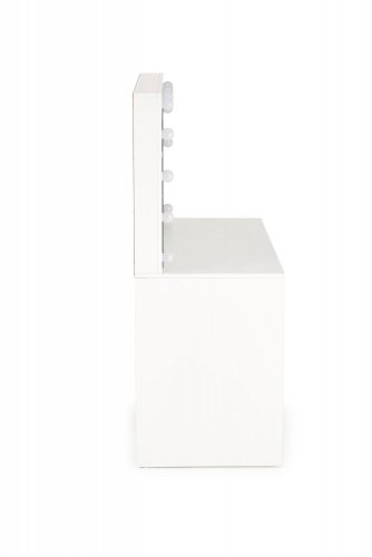 Toaletní stolek HOLLYWOOD XL - BAREVNÁ VARIANTA: Bílá