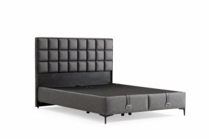 Rám manželskej postele s čelom Abella 160 x 200 - Grey