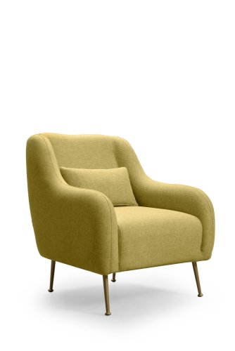 Kreslo ušiak Sevilla Armchair - Yellow