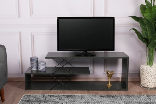 TV stolek Zigzag - Anthracite