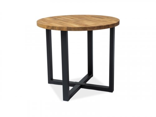 Jedálenský stôl ROLF - MATERIÁL DOSKY: Masívne drevo