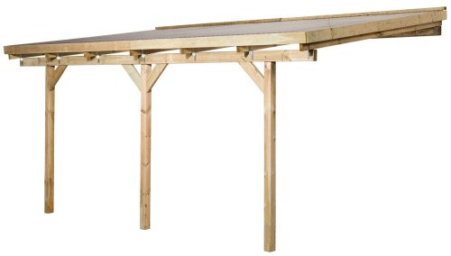 Dřevěná zahradní pergola 671