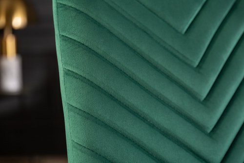 Jedálenská stolička 4 ks ATLAS Dekorhome - BAREVNÁ VARIANTA: Zelená