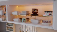 Nástenná polica Dolap Ici Organizer