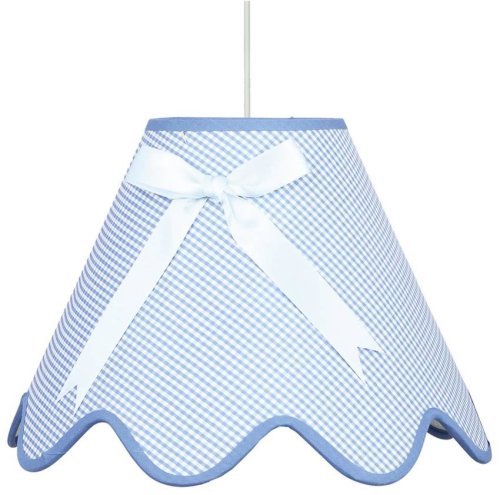 Závesná stropná lampa Lola e27 modrá