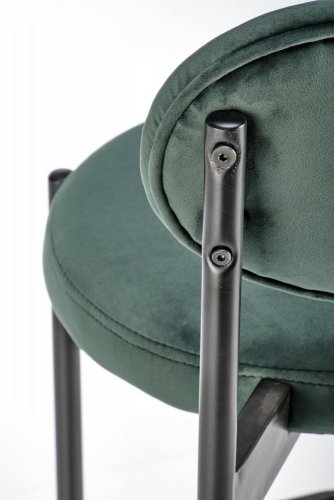 Barová židle H108 - BAREVNÁ VARIANTA: Tmavě zelená