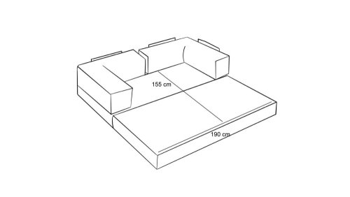 Rozkládací pohovka COMFORT