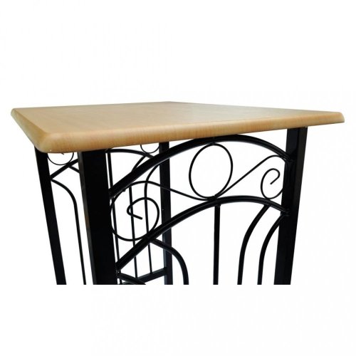 Barový set kov / MDF / dřevo Dekorhome