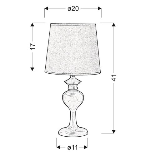 Stolová lampa BERKANE