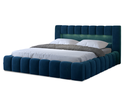 Posteľ Lamica 180x200 + Drevený rám/Štandardný zdvih/kontajner