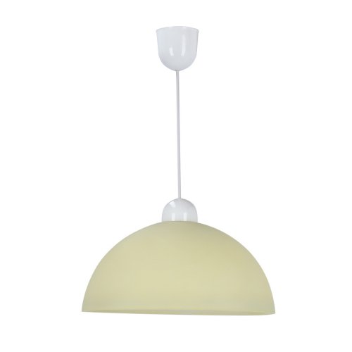 Závesná lampa Vanilia 22 1x60W e27 krémové tienidlo