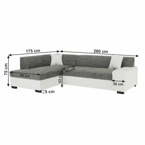 Sedací souprava rozkládací MINERVA NEW