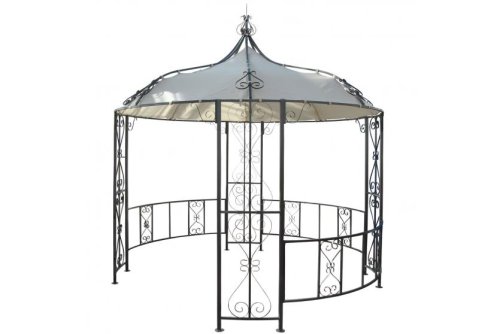Zahradní pergola 3 x 3 m Almeria - BAREVNÁ VARIANTA: Hnědá / červená