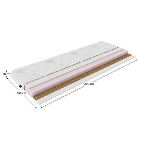 Pěnová matrace SILVERHARD