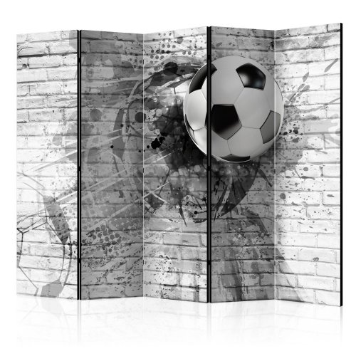 Paraván Dynamic Football Dekorhome - ROZMER: 225x172 cm (5-dielny)