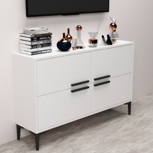 TV stolek Ctn - White