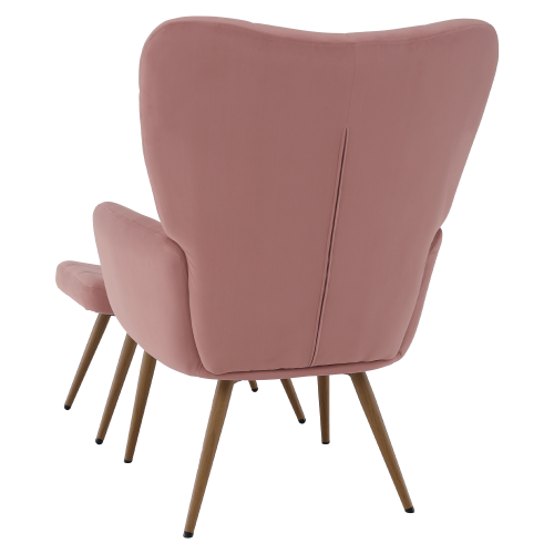 Křeslo s podnožkou HABEN