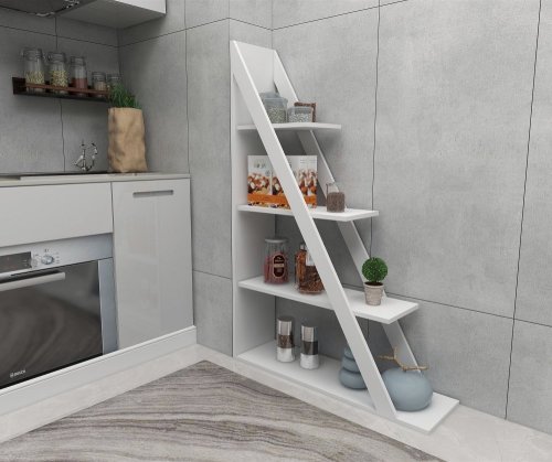 Knižnica Arven - White