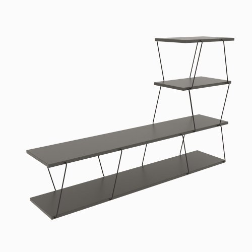 TV stolek Ilgaz - Anthracite