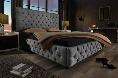 Chesterfield posteľ PALLAS Dekorhome