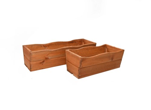 Dřevěný truhlík 64 cm