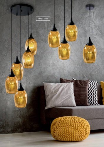 Závěsná lampa MARINA 3xE27