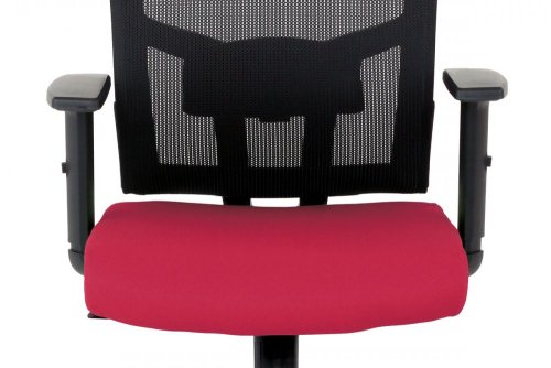 Kancelárska stolička KA-B1012 látka / plast - BAREVNÁ VARIANTA: Čierna