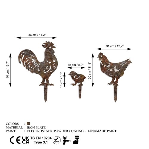 Záhradná dekorácia Fam 11