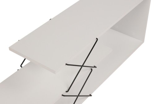 TV stolek Zigzag - White