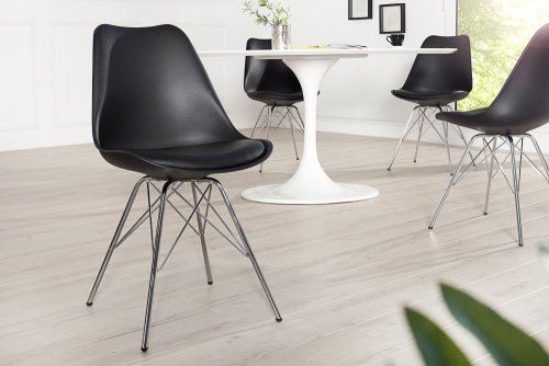 Jídelní židle 4 ks IKAROS Dekorhome - BAREVNÁ VARIANTA: Bílá