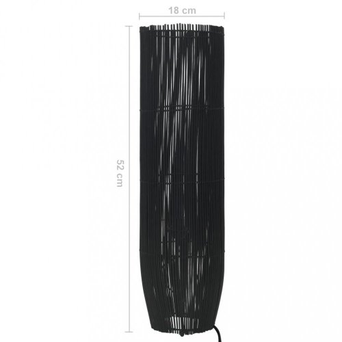 Stojací lampa černá vrba Dekorhome - VÝŠKA: 52 cm