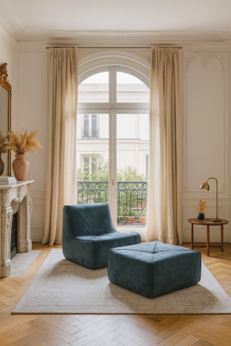 Nua N24-18 Kreslo s podnožkou